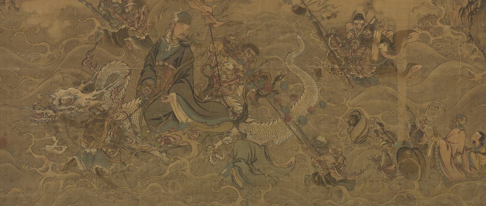 宋馬麟三官出巡圖