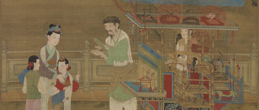 春景货郎图