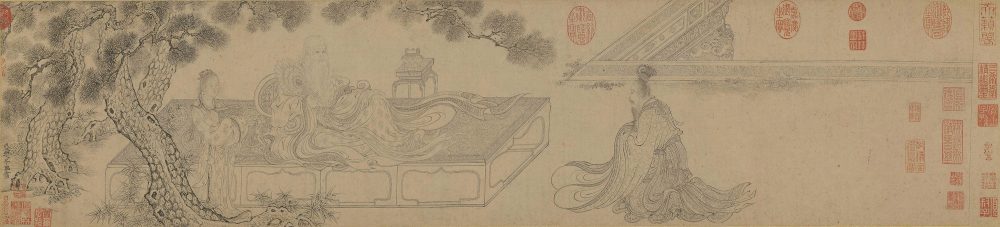 老子授经图