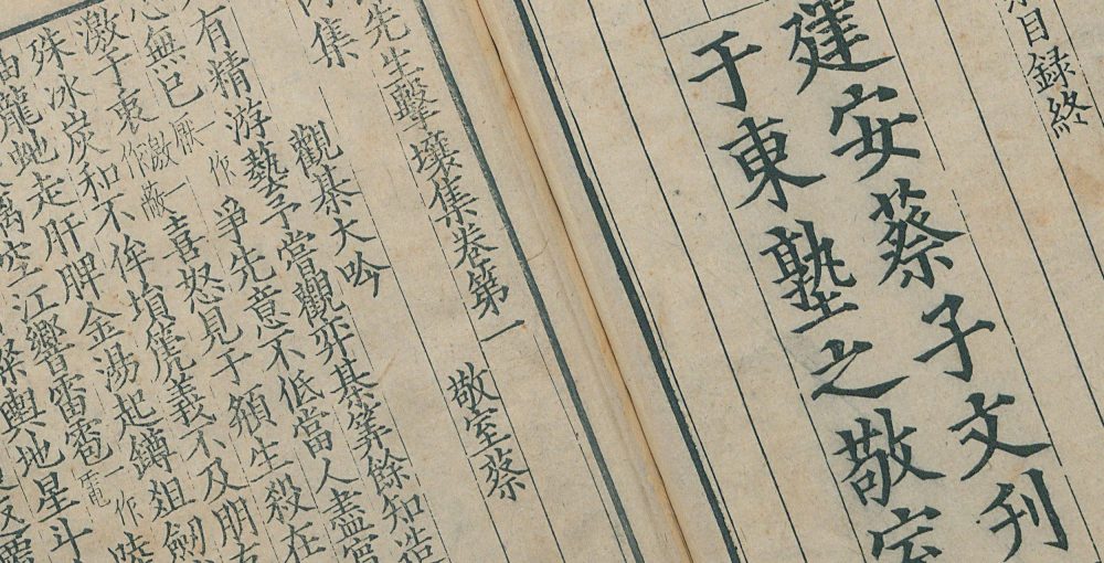 康节先生击壤集