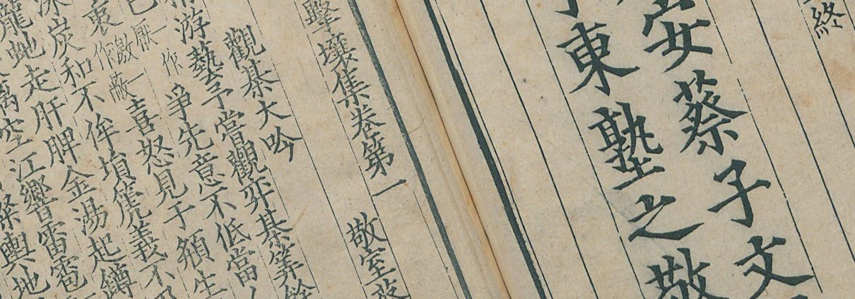 康节先生击壤集