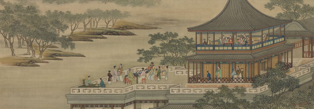 十二月月令图轴