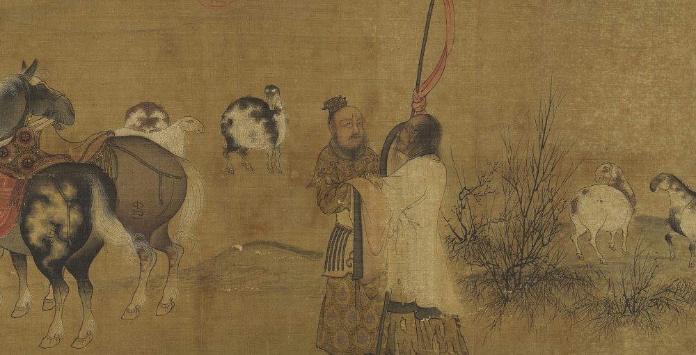 宋陳居中蘇李別意圖