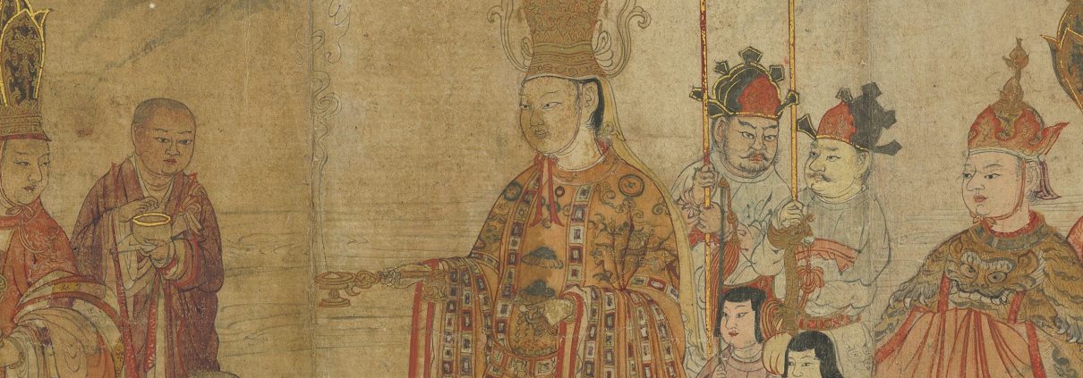 宋時大理國描工張勝溫畫梵像