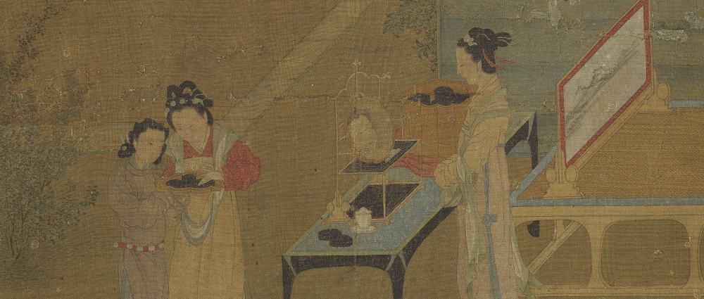 繡櫳曉鏡圖