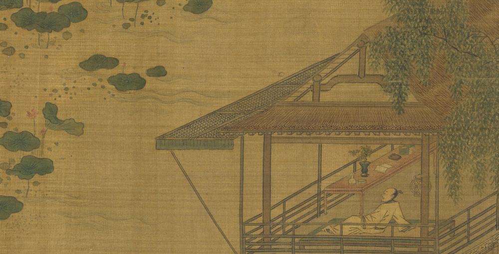 江乡清夏图卷