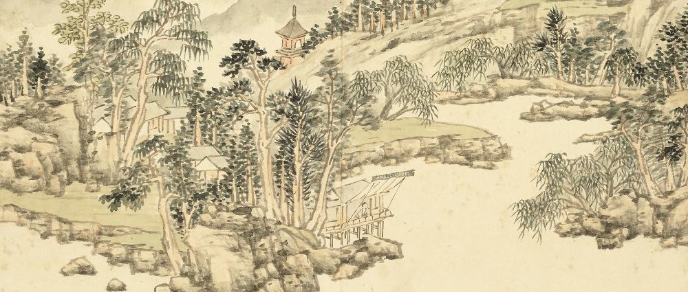 水閣微吟