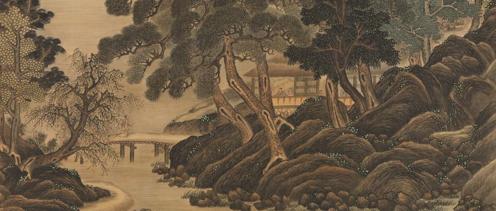清高其佩山水