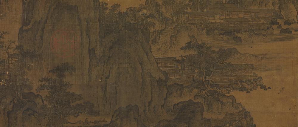 宋燕文貴溪山樓觀