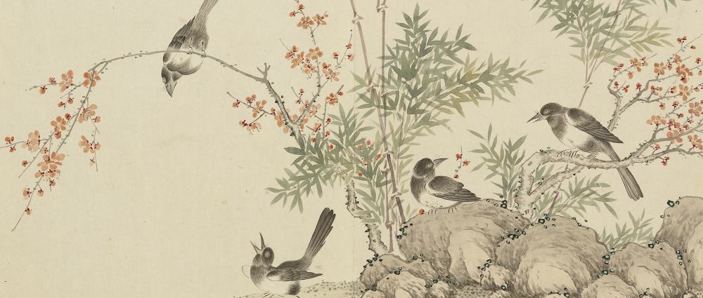 梅竹喜鵲