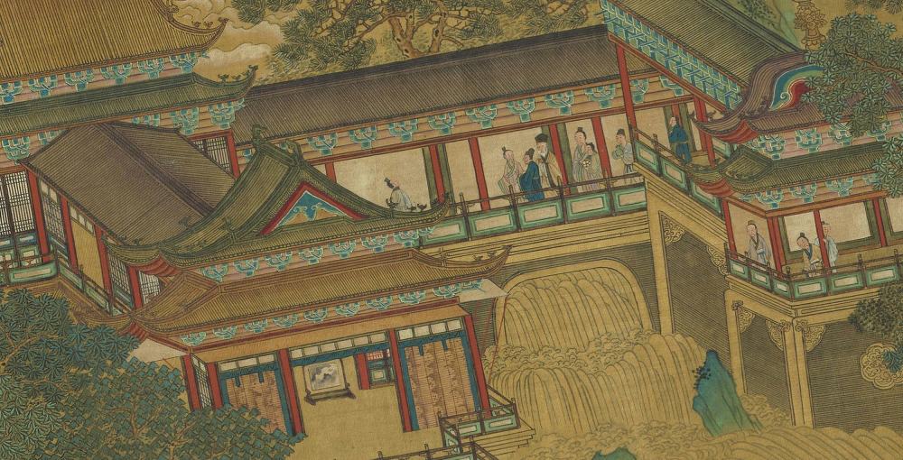 蟠桃仙会图卷