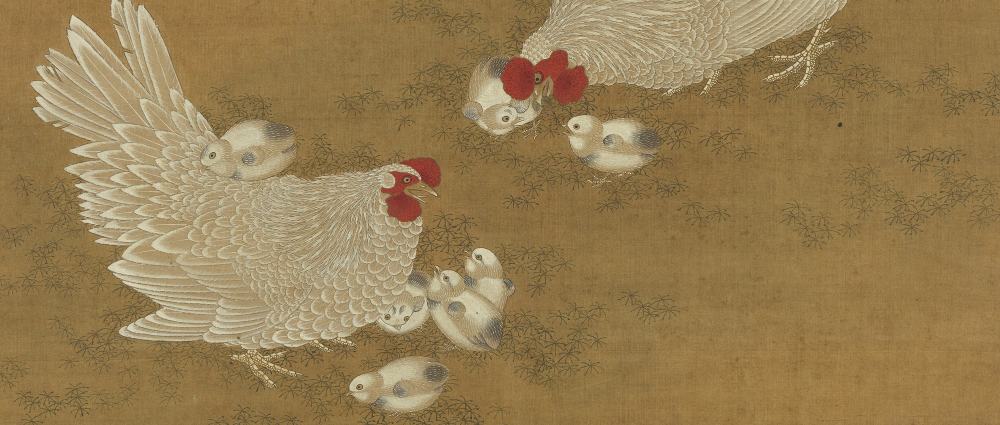 子母雞圖