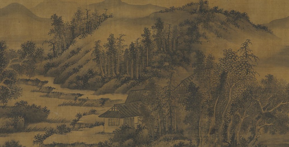 夏山欲雨图卷