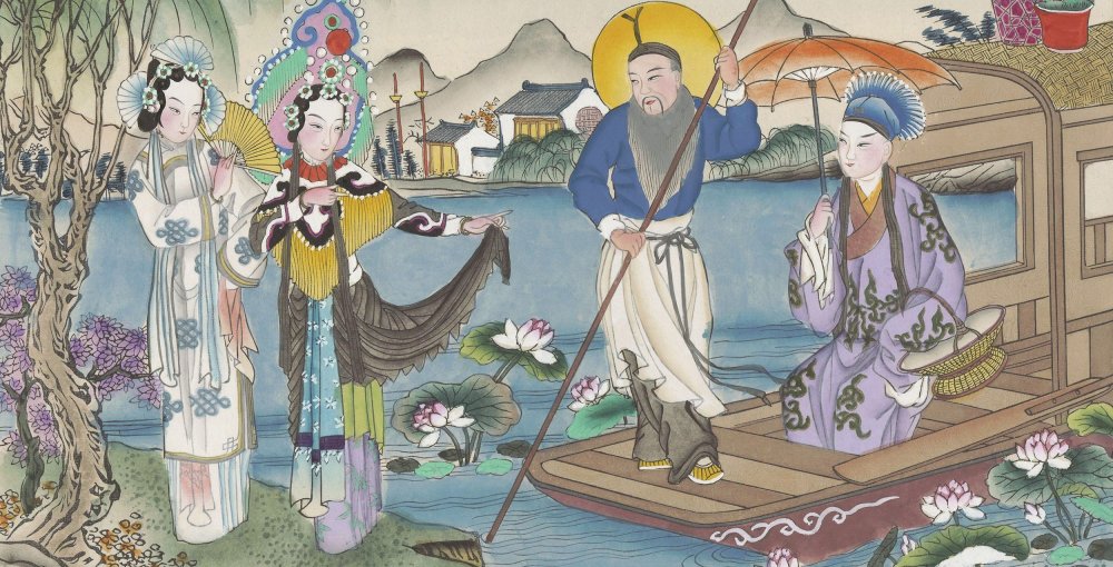 白蛇传年画册