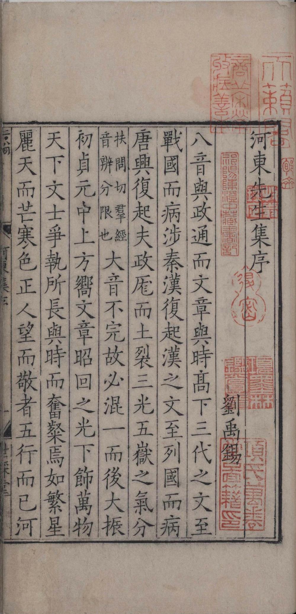 河东先生集