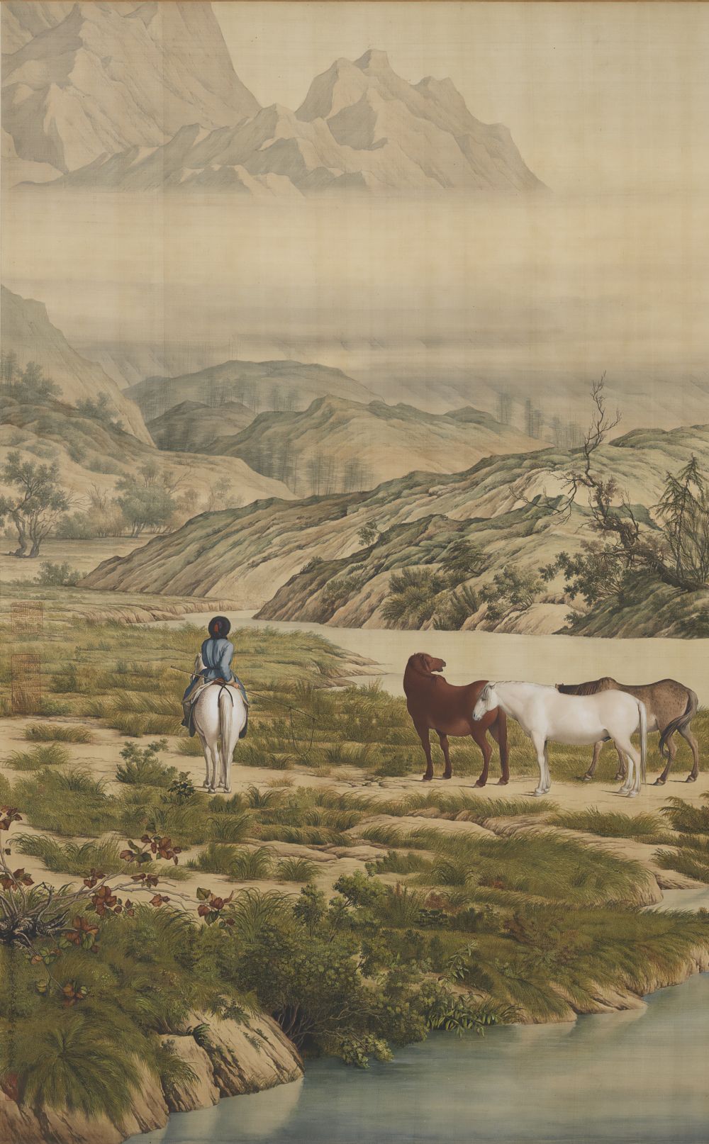 清郎世寧百駿圖