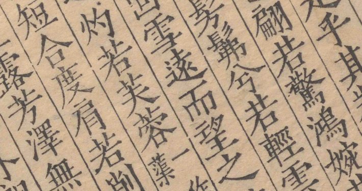 翩若惊鸿，婉若游龙