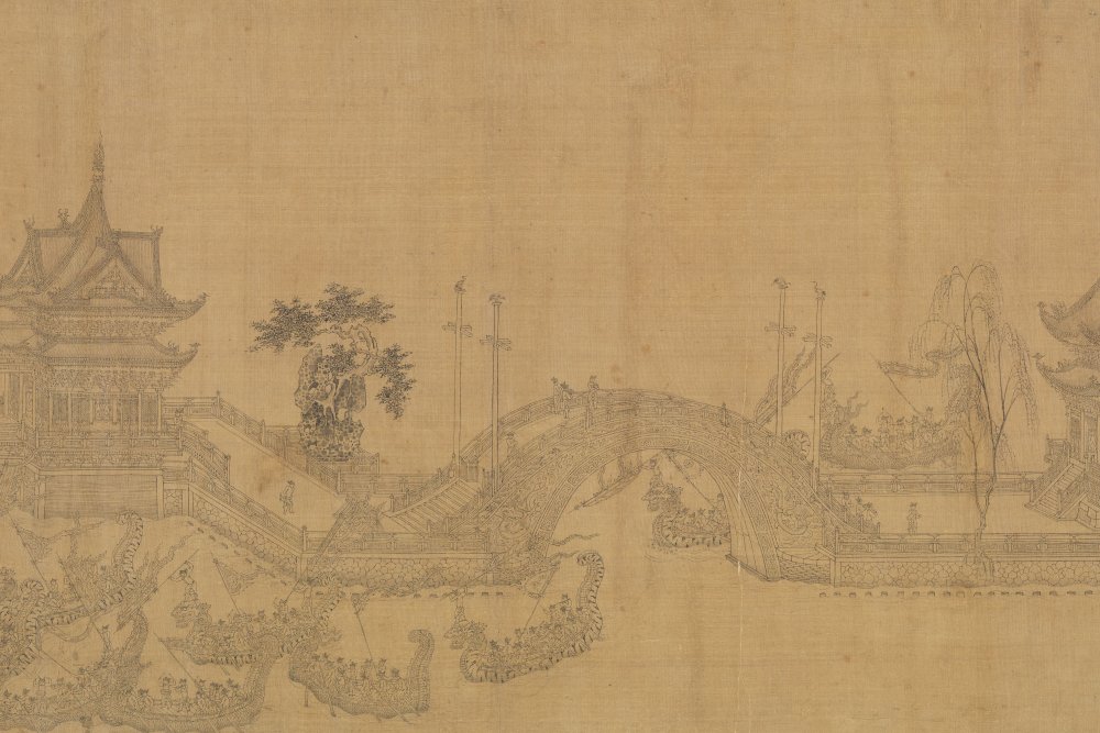 龙舟图卷