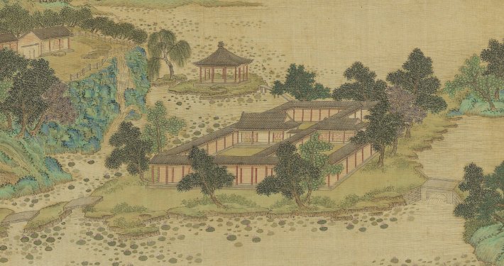 御制避暑山庄诗图册