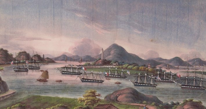 拉萼尼(Marie-Melchior-Joseph-Théodore de Lagrené)收藏中国外销画