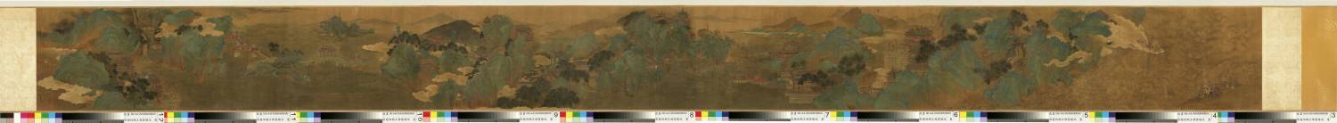 宋 赵伯驹 王母宴瑶池卷 台北故宫