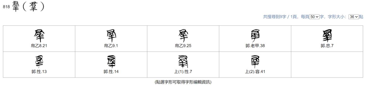 楚系简帛文字群