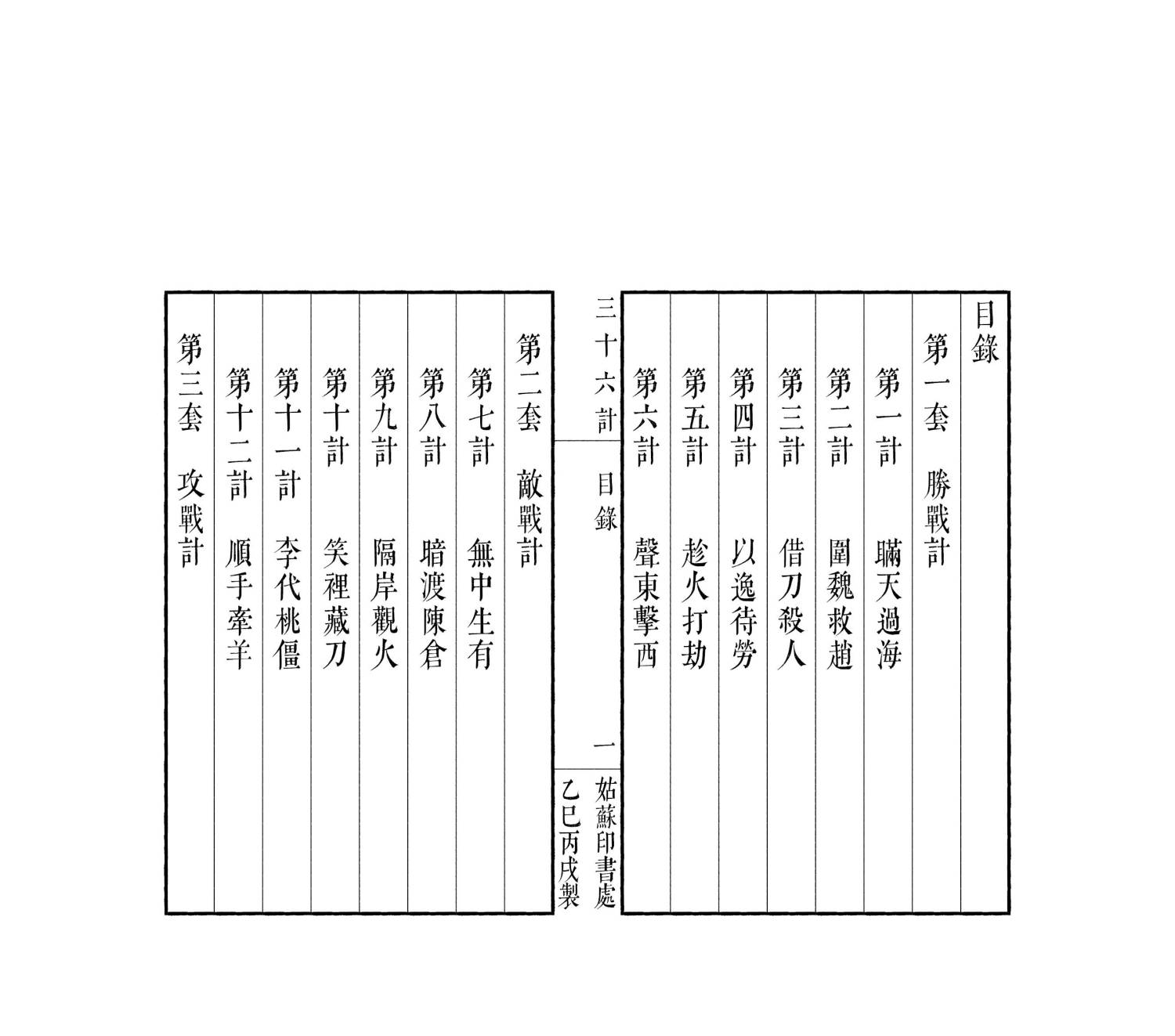 三十六計2