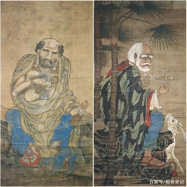 求：各种版本的贯休《十六罗汉图》 – 书格