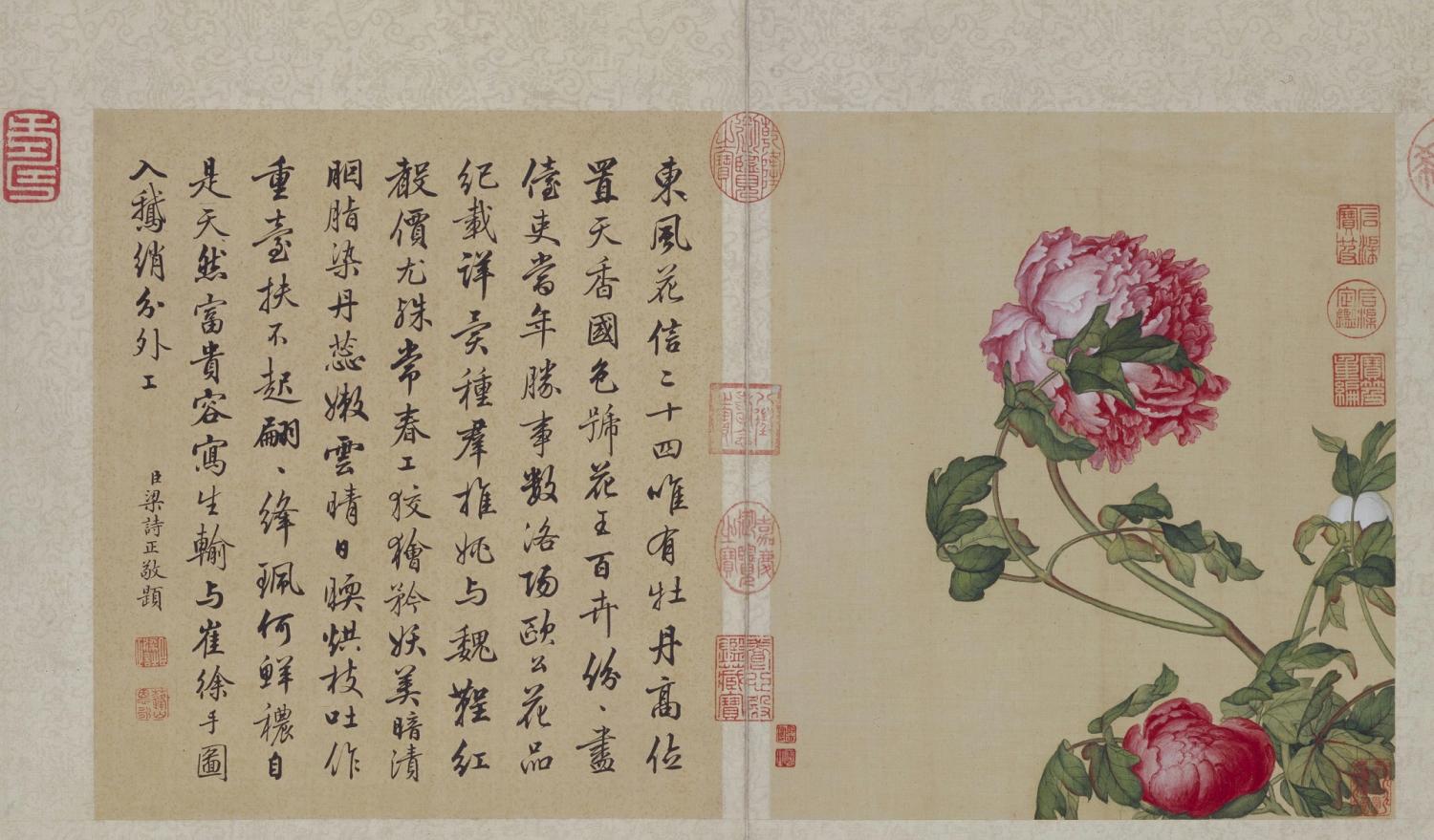 郎世寧 花鳥圖 清郎世宁《花鸟图册》赏析-搜狐