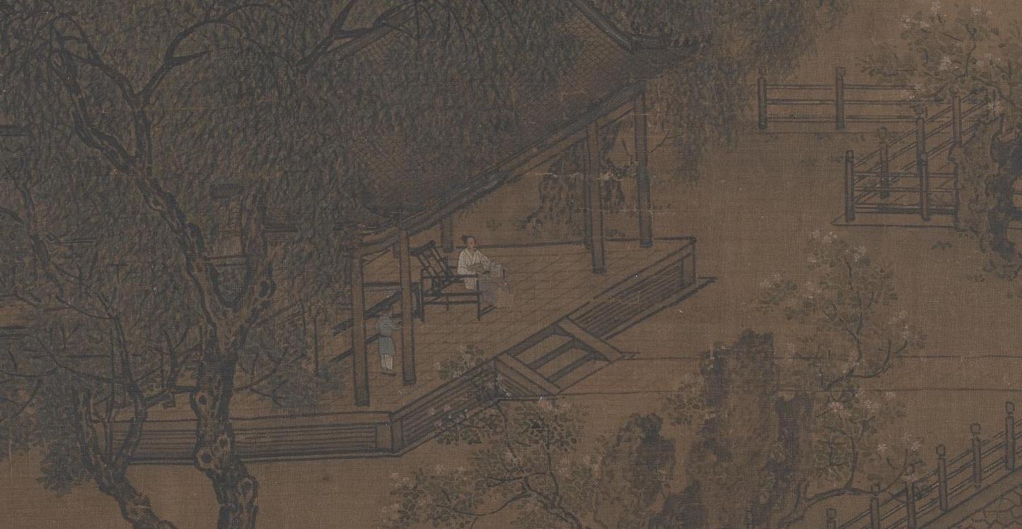 劉松年 山水圖 B5039002《四景山水图-夏》宋代画家刘松年高清作品– 高清名画