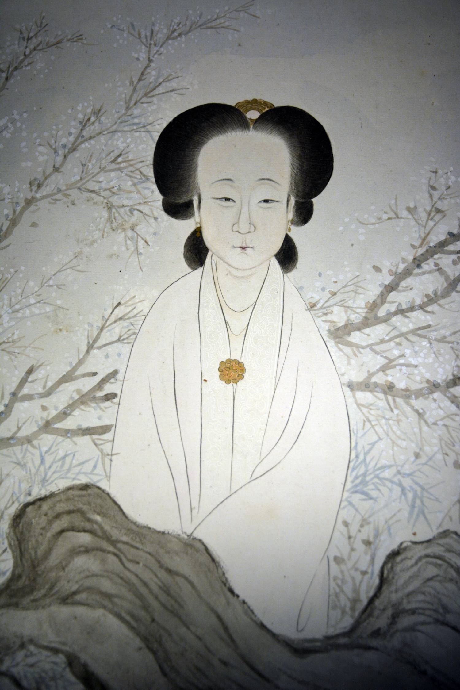 清-顾横波小像-南博